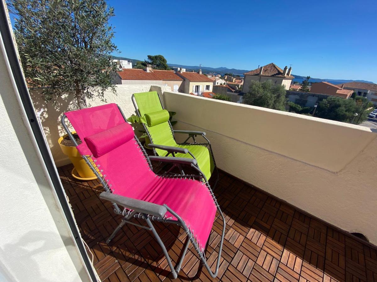 Charmante Chambre Avec Vue Mer La Ciotat Exteriör bild